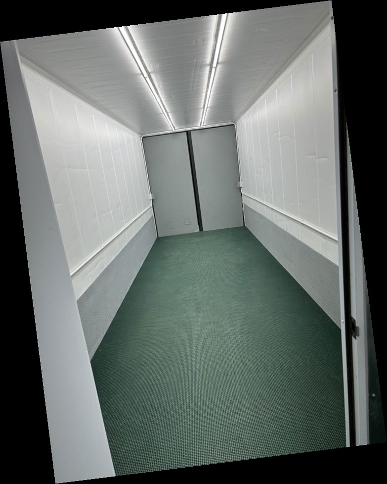 Specialty container interior